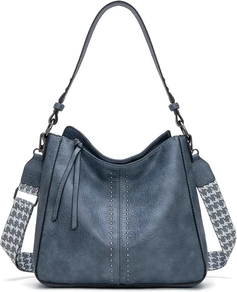 Montana West Hobo Bags for Women Top Handle Satchel Shoulder Purse Bucket Handbag