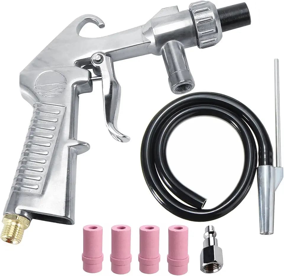 Wogoboo Sand Blaster Gun Kit Sand Blasting Sandblasting Gun