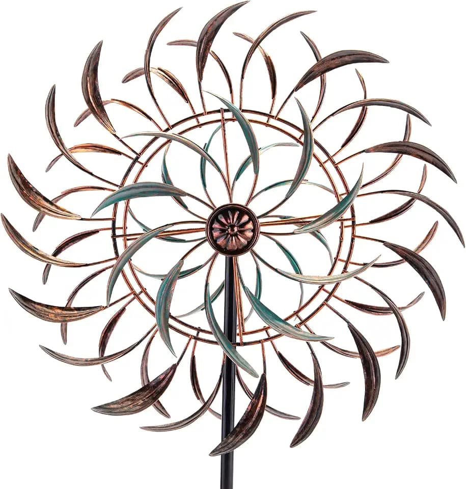 Stargarden Wind Spinners Outdoor, Metal Large Wind Sculptures