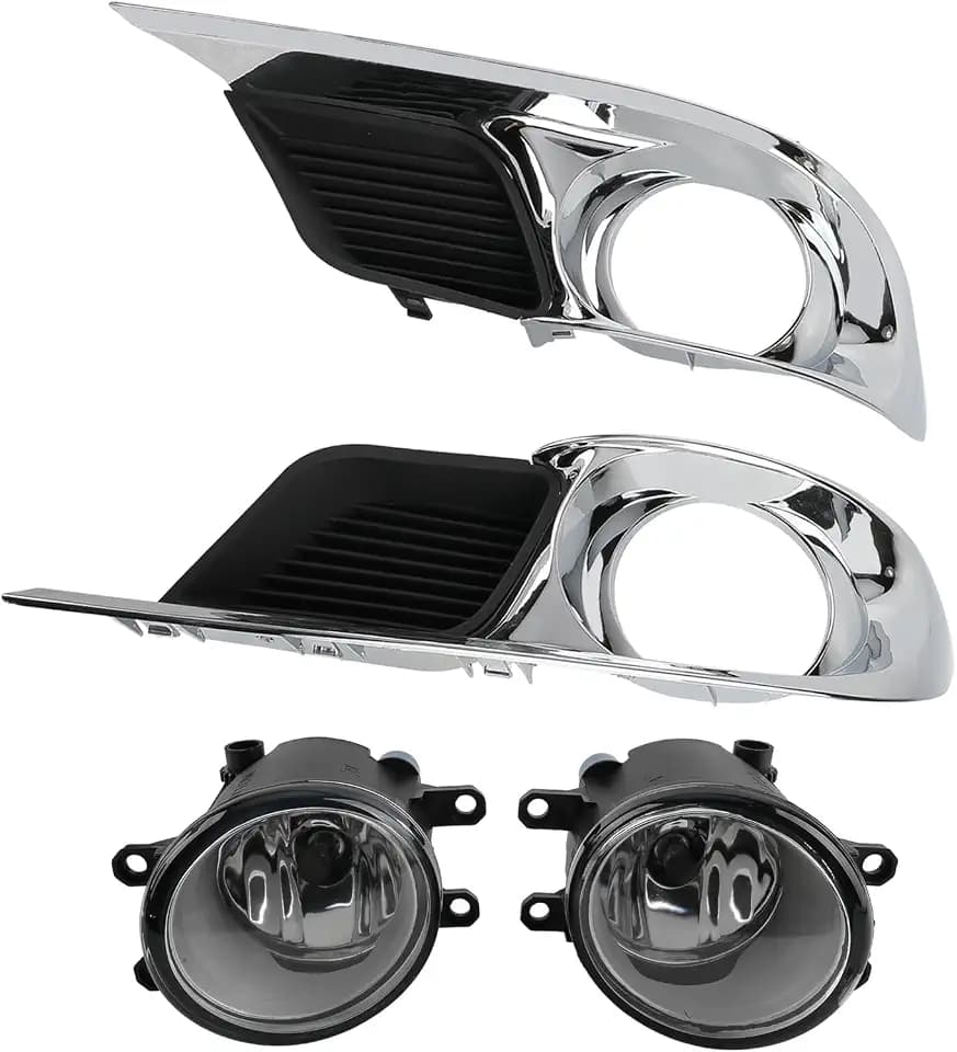 MOTOALL 5203007040 Front Fog Light Lamp Cover Grille 1 Pair for Toyota Avalon 2011-2012