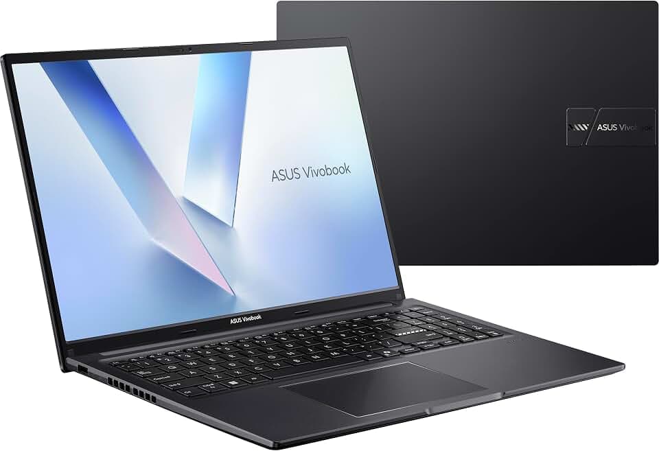 ASUS Vivobook 16 Laptop - 16” WUXGA 1920X1200 16:10 Display - AMD Ryzen™ 5 150 Processor, 8 GB RAM, 512 GB SSD, Windows 11 Home, Indie Black, M1605NAQ-ES51
