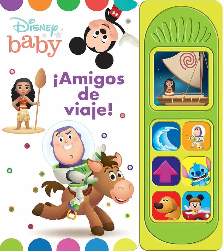 AMIGOS DE VIAJE. DISNEY BABY 7B LSB (LITTLE SOUND BOOK)