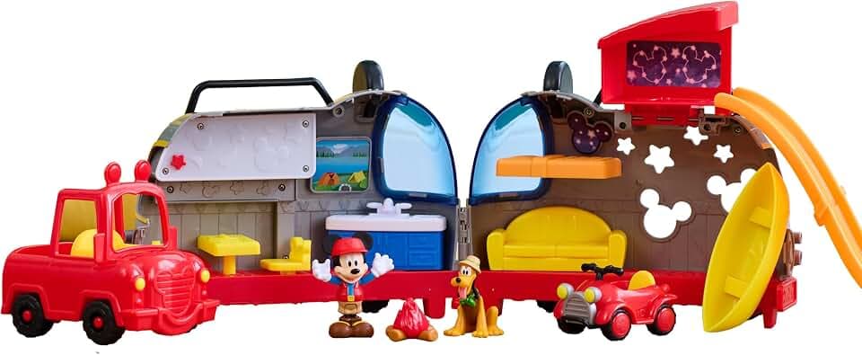 Disney Junior Mickey Mouse Happy Camper Lights and Sounds Playset