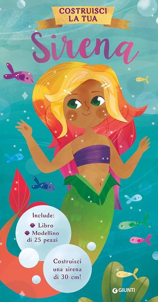 Costruisci la tua sirena. Ediz. a colori. Con modellino da costruire (Libri pop-up)