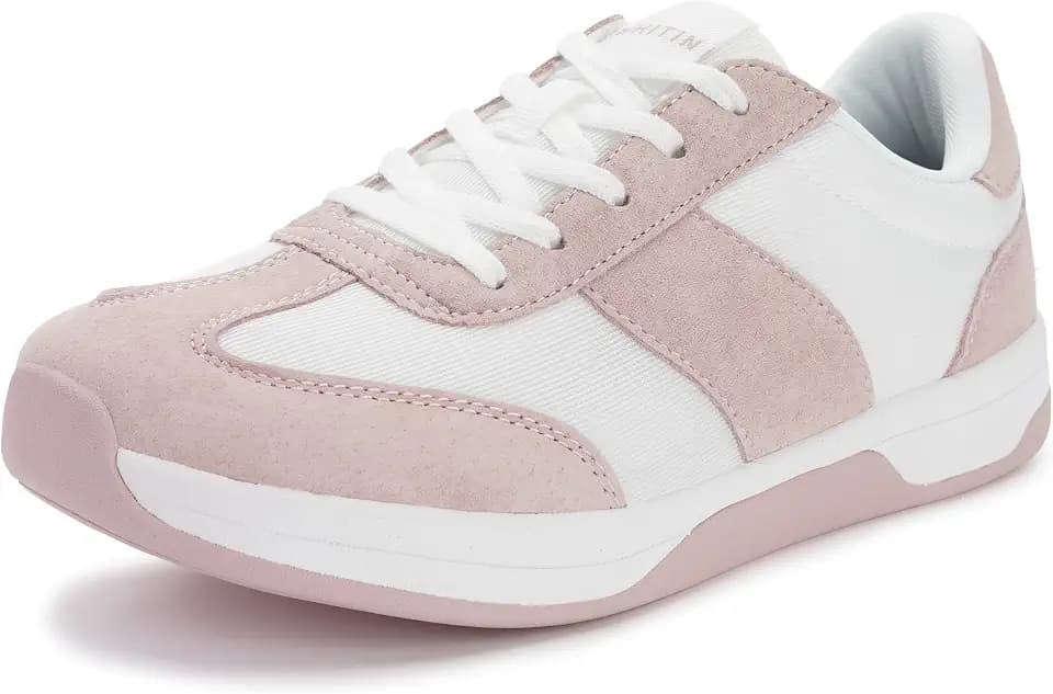 WHITIN Women's Wide Toe Box Walking Zero Drop Lifestyle Shoes S24