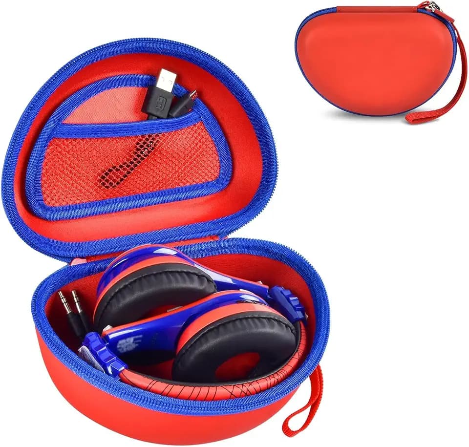 ANKHOH Kids Headphone Case for eKids for Beats Solo4 Headphones, Red