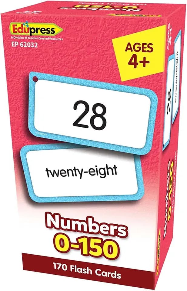 Teacher Created Resources Numbers 0-150 Flash Cards (TCR62032)