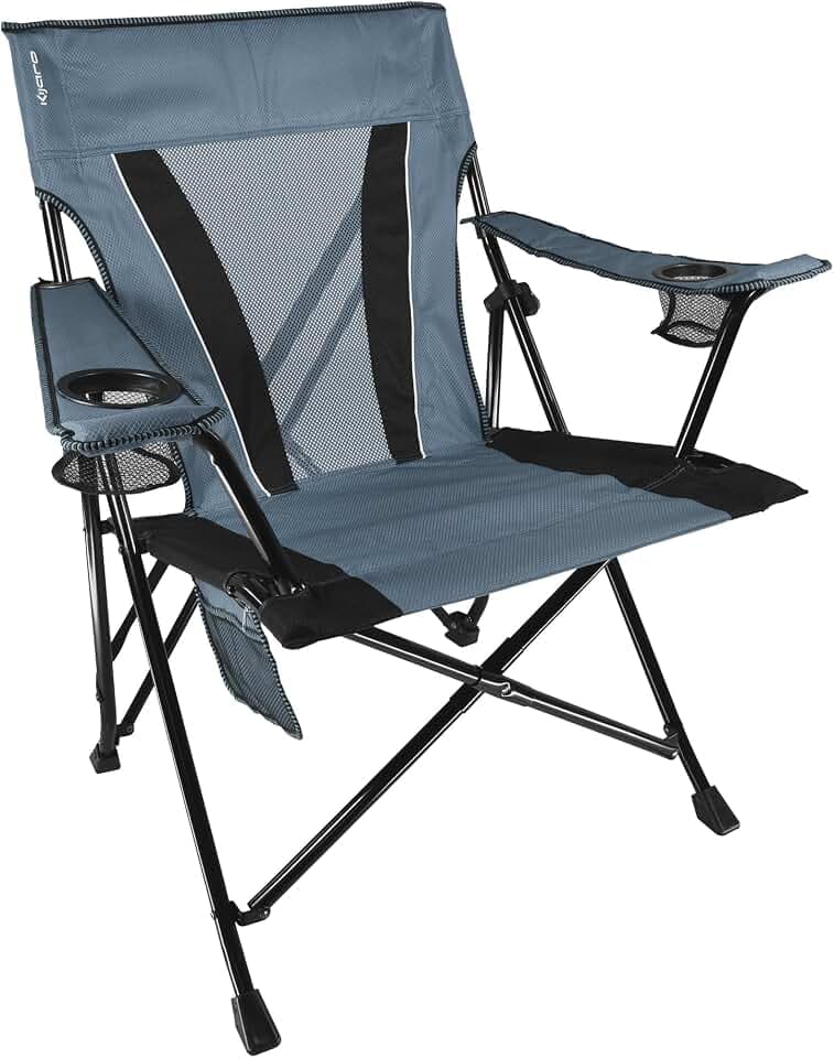 Kijaro Dual Lock XXL Chair - Standing Frame - Hallett Peak Gray