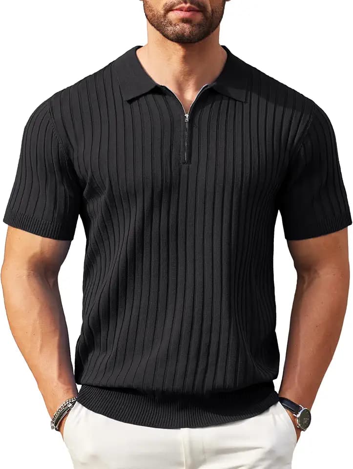 Coofandy Herren Ztj009320 Polohemd (1er Pack)