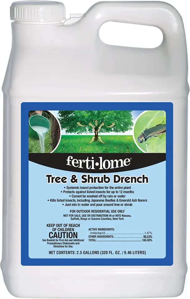 Fertilome (11208) Tree & Shrub Drench Systemic Insecticide, 2.5 gal
