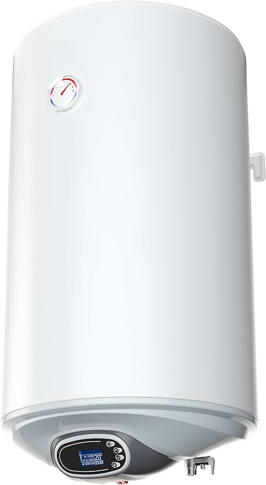 eldom WV03039 FAVOURITE 30 liter Warmwasserspeicher 1,5 kW. Electronic Control, 230 V, Weiß, 387 x 410 x 560 mm.