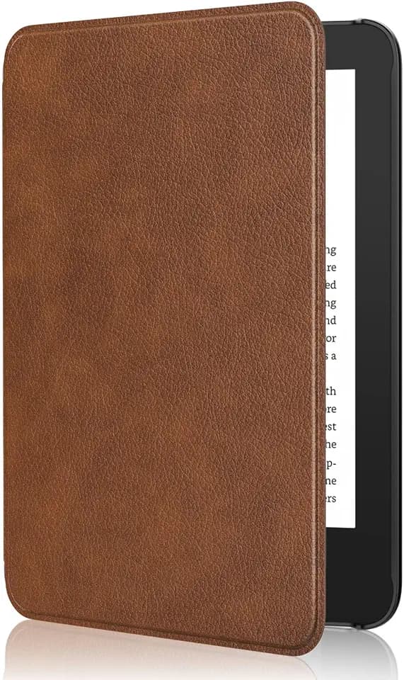 MoKo Case for 6" Amazon Kindle Basic 11th Gen 2024/2022, Brown
