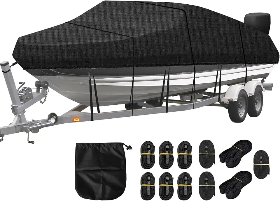 Bootsplane Wasserdicht Bootspersenning Bootsabdeckung 420D Oxford-Stoff