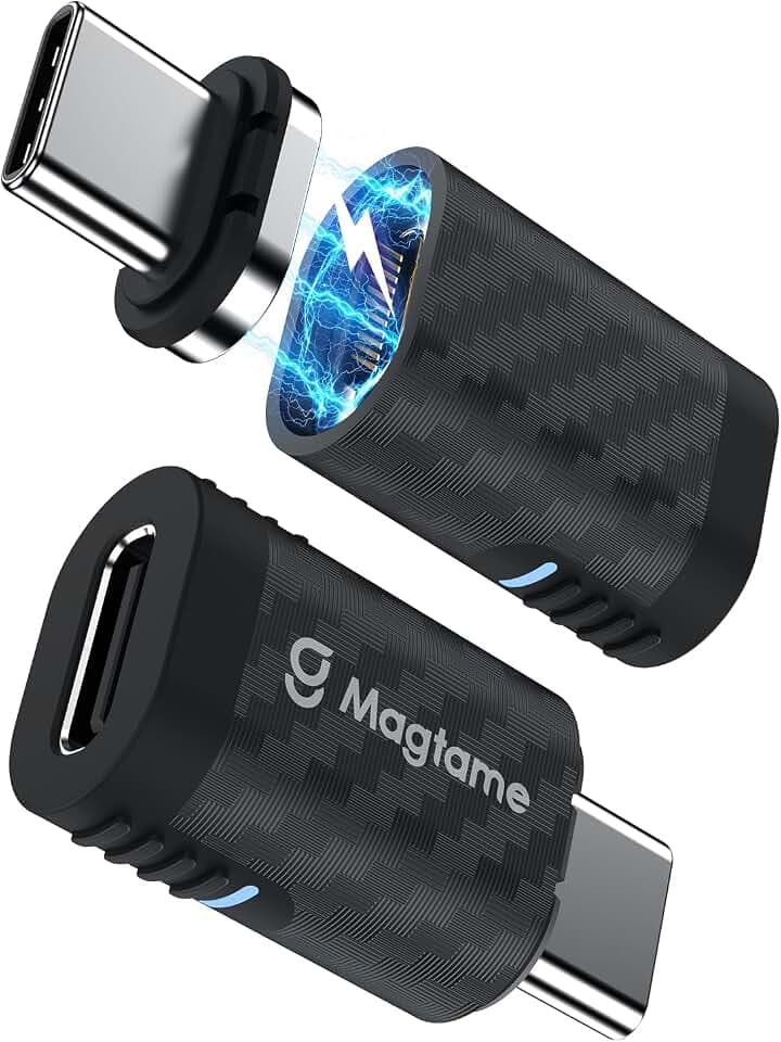 Magtame 240W USB-C-Magnetadapter, gerade Bauform, 40Gbit/s, 24-Pin, 4K/60Hz