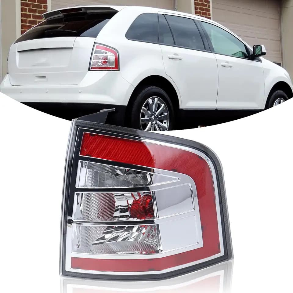 RH Halogen Tail Light W/Bulbs Assembly Fit for 2007-2010 Ford Edge