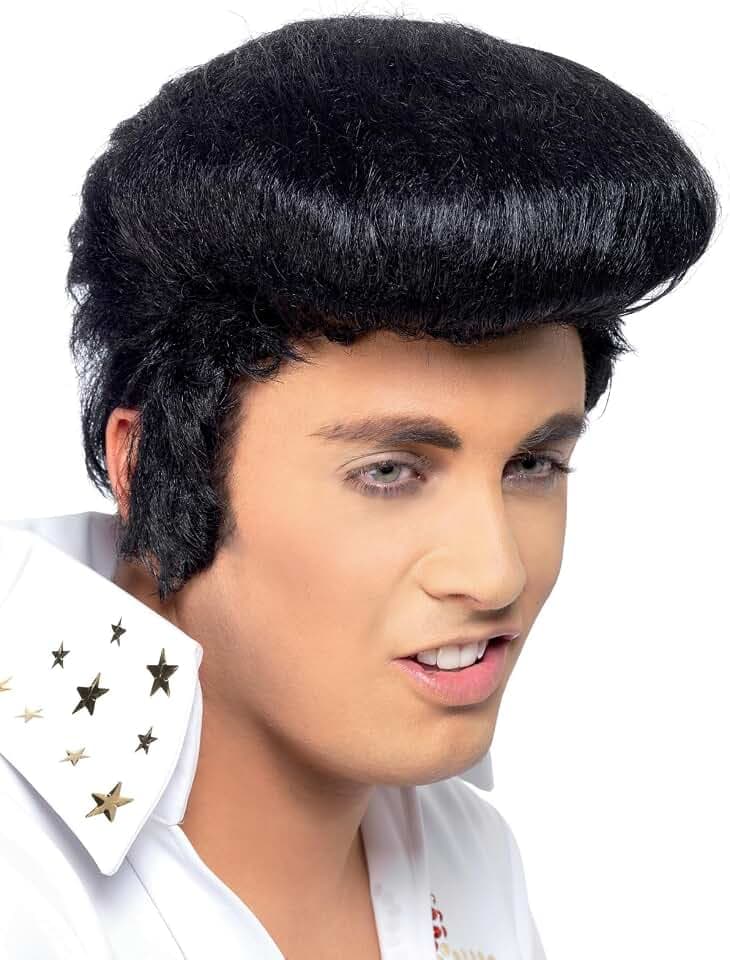 SMIFFY´S Original Elvis Presley Per�cke Kotletten Perr�cke