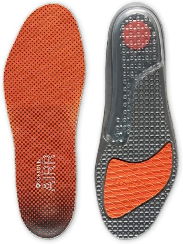 SofSole Airr Komfort Sport-Geleinlage mit Luftkissen-Fersendämpfung für höchsten Laufkomfort Damen Herren (36-38 EU)
