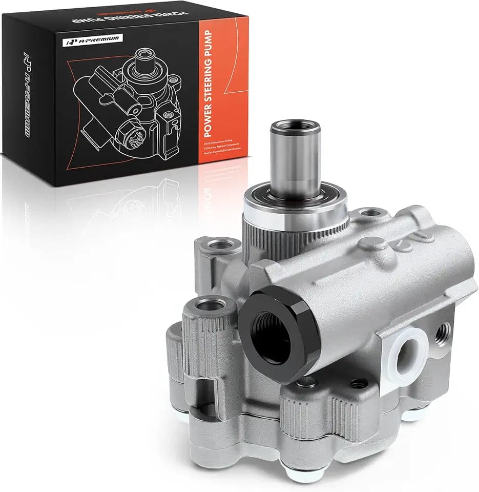 A-Premium Power Steering Pump, Precision-machined Steel