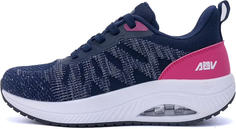 Quseek Orthopädische Schuhe Damen Plantarfasziitis Fersensporn Laufschuhe