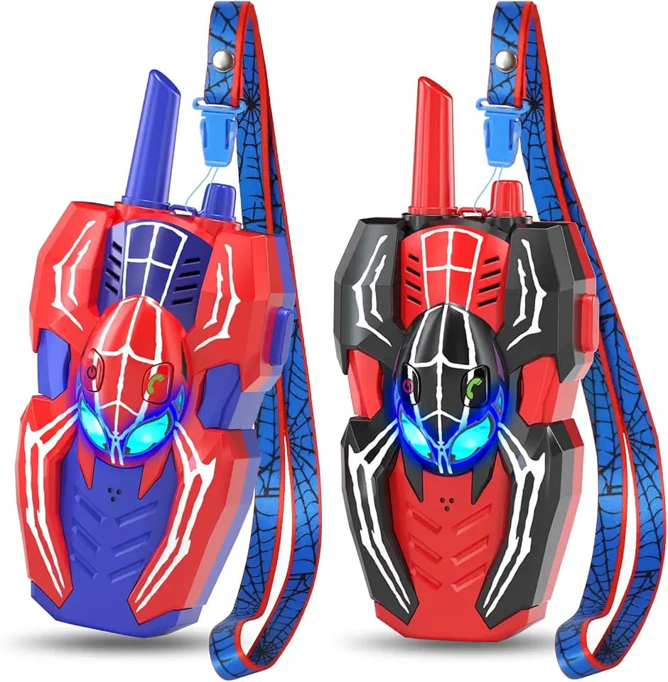2 Pack Walkie Talkies for Kids, Birthday Gift for Boy 3-8