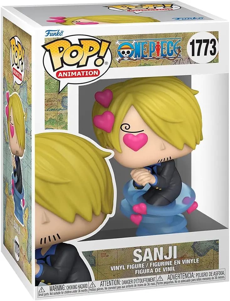 Funko POP! Animation: One Piece - Sanji | Offizielles Anime Merch - Vinyl Sammelfigur als Regal Deko - Geschenkidee zum Geburtstag für Fans und Sammler