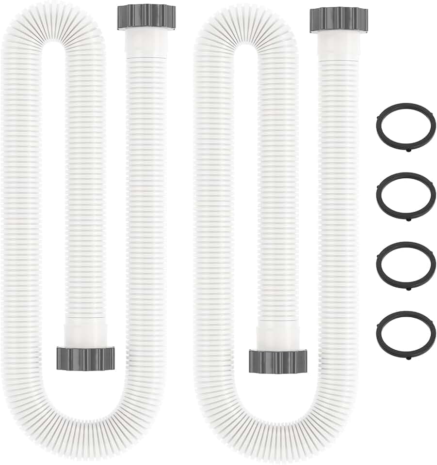 1.5" Pool Hoses for Above Ground Pool, 59" Long Filter Pump Hose Accesorry