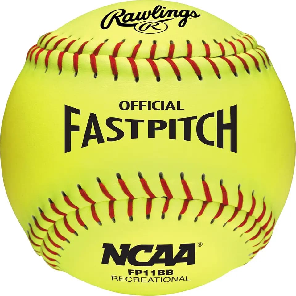 Rawlings | NCAA Recreational Fastpitch Softballs | 11" Options | 6 & 12 Count Options