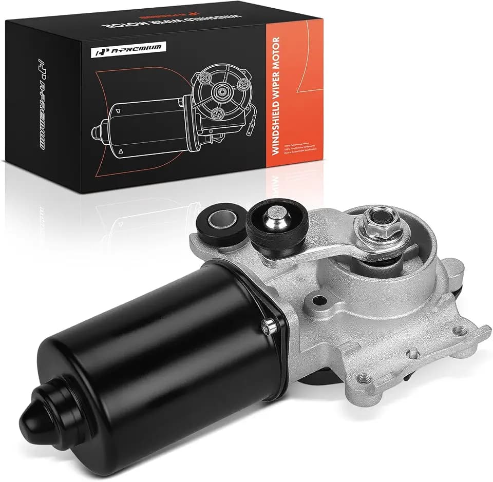 A-Premium Front Windshield Wiper Motor Compatible with Nissan