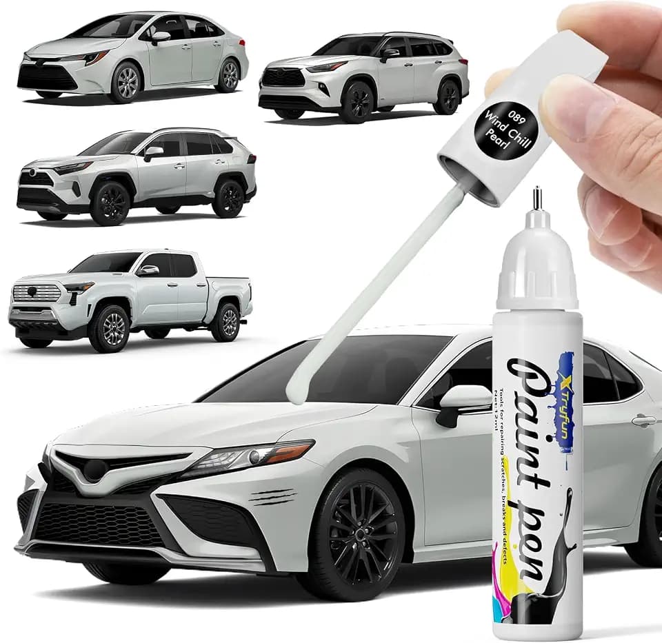 089 Wind Chill Pearl Touch Up Paint Compatible with Toyota