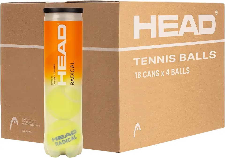 HEAD Radical - Amazon Exclusive - Tennis/Padel Ball