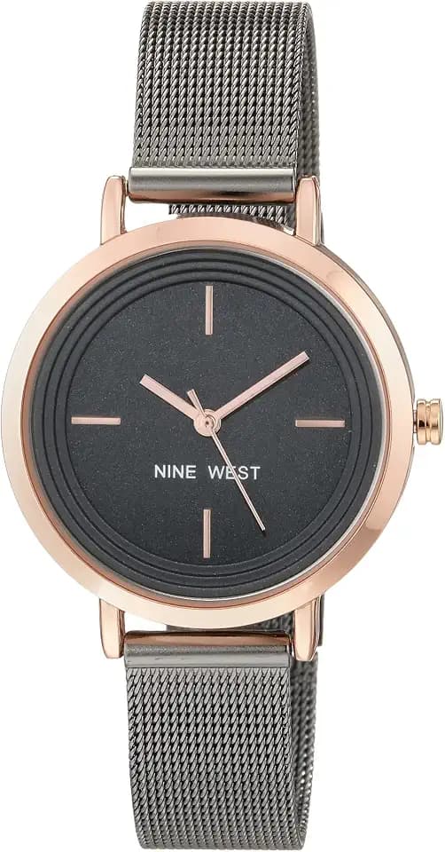 Nine West Women's Mesh Bracelet Watch