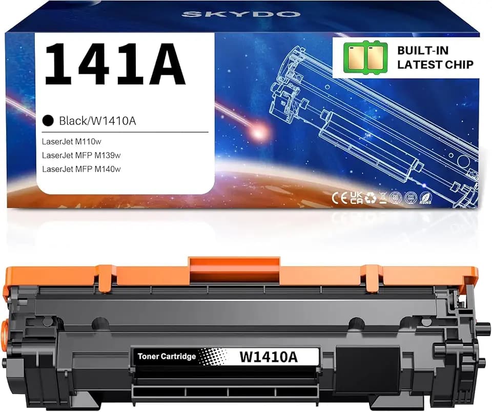 Skydo (1 Pack) 141A Toner Cartridge Replacement for 141 A 141X W1410X Toner
