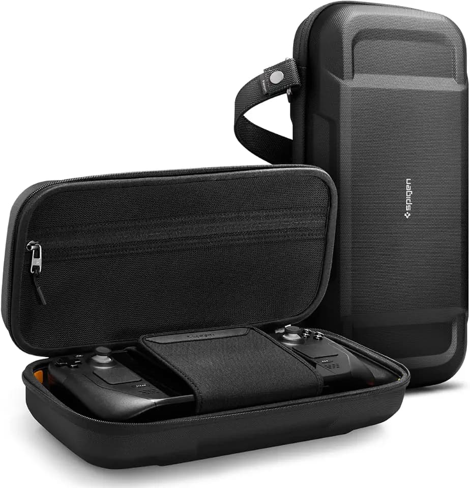 Spigen Rugged Armor Pro Hard Shell Case for Steam Deck & ROG Xbox Ally X