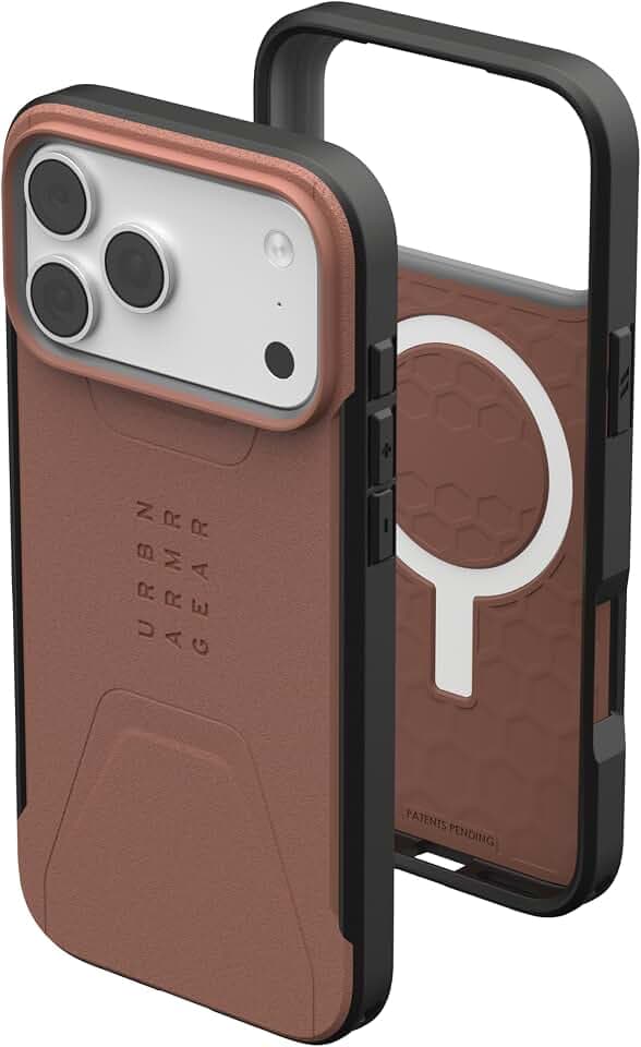 UAG Civilian for iPhone 18 Pro Max Case/iPhone 17 Pro Max Case, Coyote