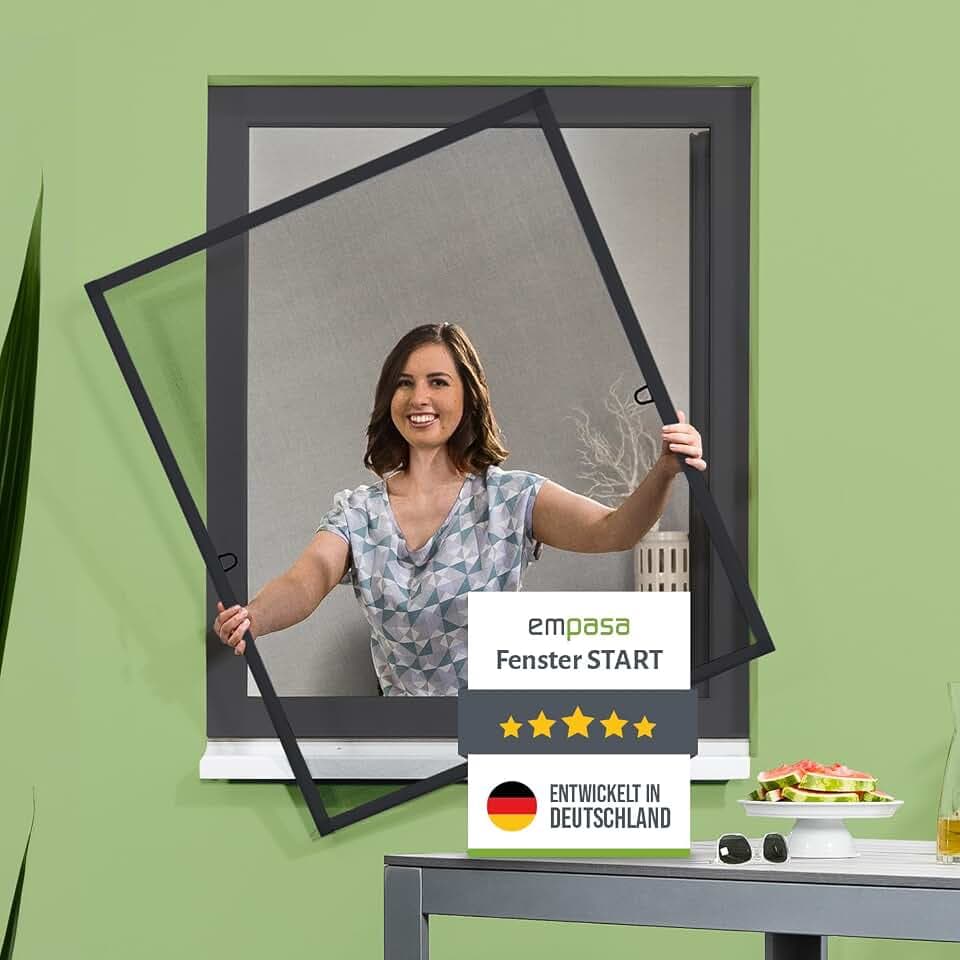 empasa Insektenschutz Fliegengitter Fenster START Fliegenschutz Alurahmen