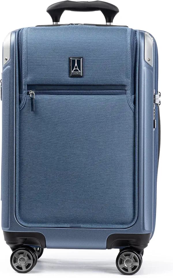 Travelpro Platinum Elite Hardside Carry-On Luggage, Dark Sky, 21-Inch