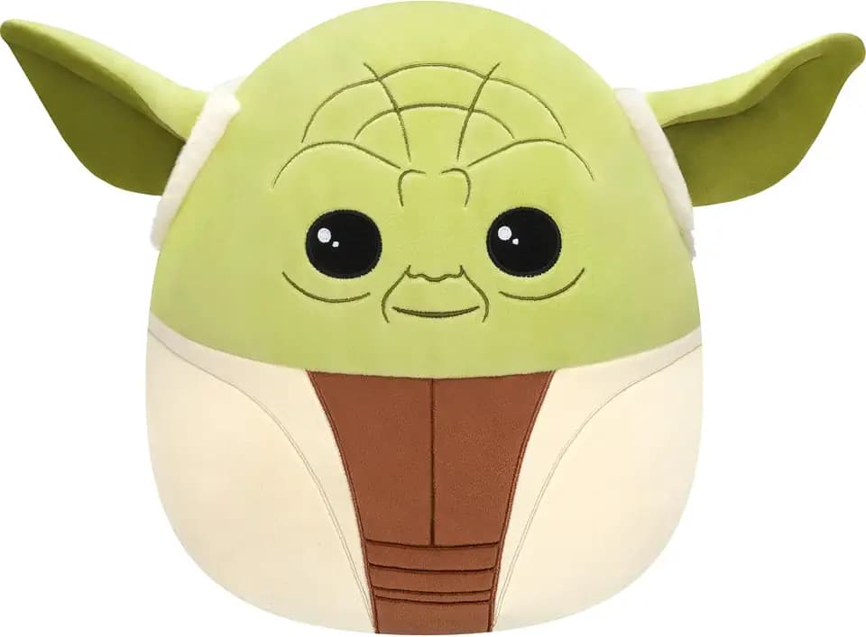 Squishmallows Original 12in Star Wars Yoda Plush (Medium-Sized)