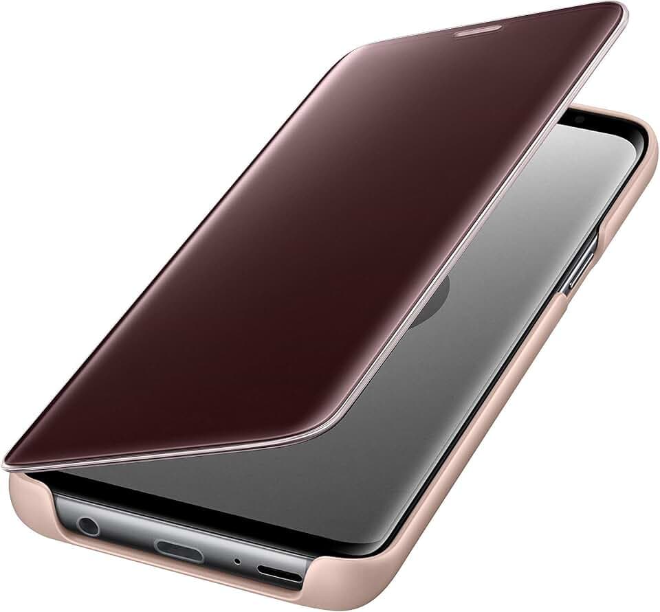 Samsung Clear View Case für Galaxy S9 + – Gold - 6.2 Zoll