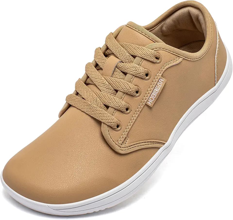 HOBIBEAR Unisex Wide Barefoot Shoes for Mens Womens Minimalist Zero Drop Shoes Sneakers