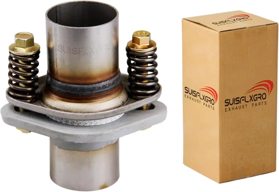 Exhaust Spring Joints Made Of 409L Stainless - Flat Flange For Aftermarket (2.25"X6")