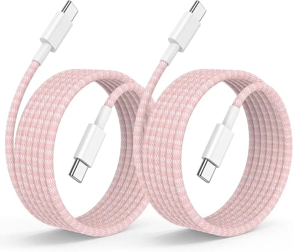 USB C to C Fast Charger Cable 10ft, Long Type C to USB C Charging Cord Wire for Apple iPhone Duo/18 Pro Max/18 Pro/17 Air/16/15 Plus,MacBook Pro 2023/2022/2021,iPad 12.9 inch/Mini/Air,Samsung Galaxy