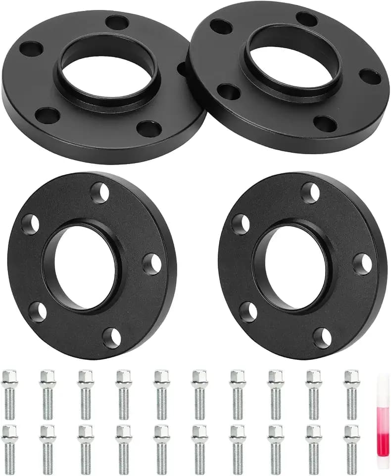 TadaMark 5x112 Hubcentric Wheel Spacers 12mm 5 Lug Wheel Adapter fit for Mercedes Benz Audi A160 A180 A190 A200 B180 B200 B250 C230 C280 C300 C350 C63 B8 A4 S4 A5 S5 66.6mm Bore with M14x1.5 Studs 4pc