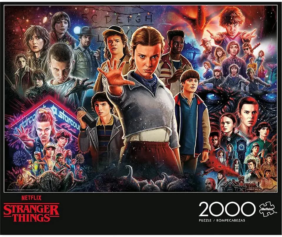 Buffalo Games - Stranger Things Season - 2000 Piece Puzzle for Adults