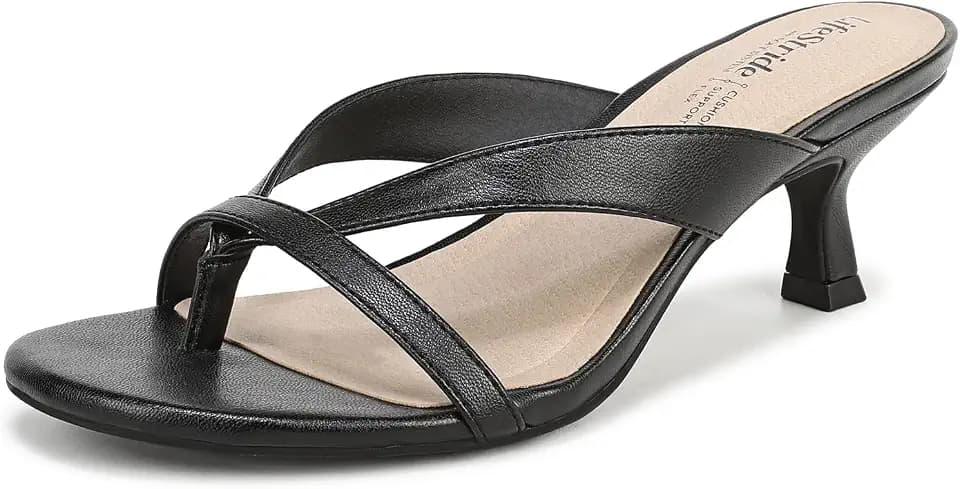 LifeStride Women's Navine Thong Dress Sandal