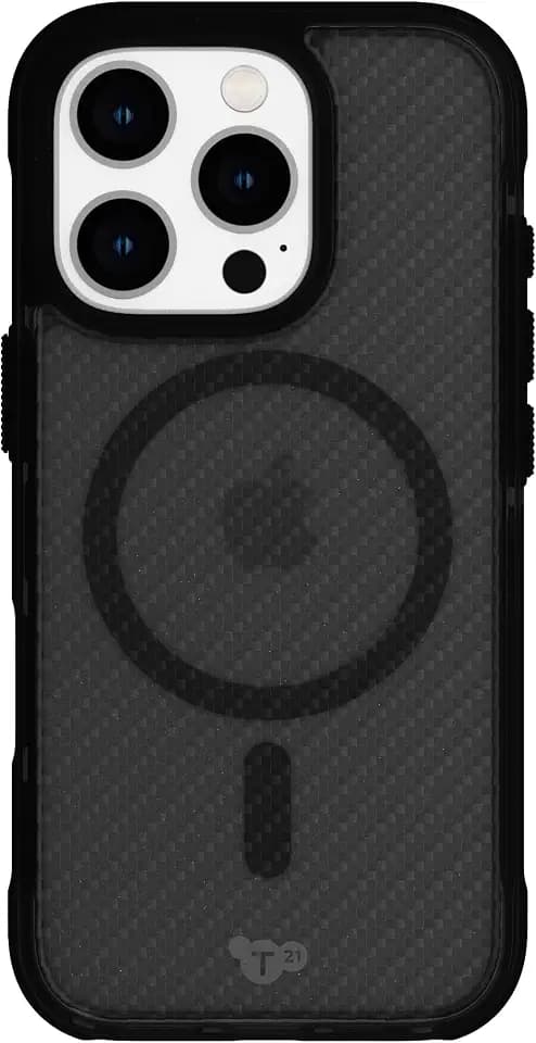 Tech21 EvoArmor for iPhone 16 Pro Compatible with MagSafe - Impact Protection Case 21x Military Standard Tested in Black