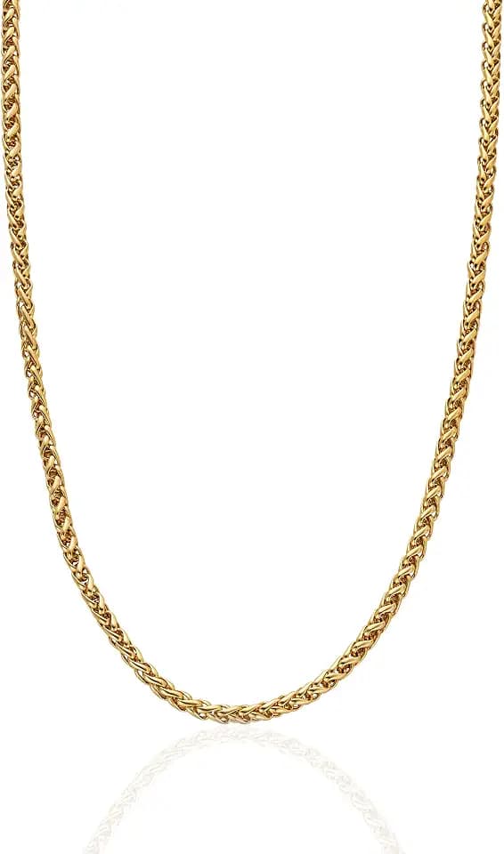 CRAFTD | Wheat Chain Necklace | Gold & Silver Jewelry
