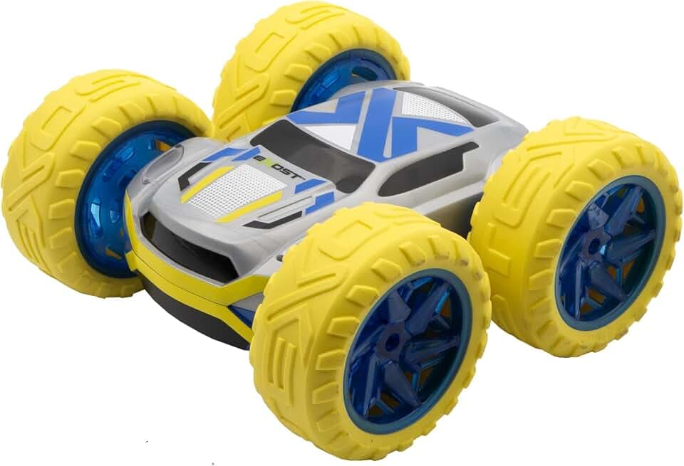 EXOST - Ferngesteuertes Auto 360 Cross Flash 1:18-2.4Ghz - gelb - 16 cm