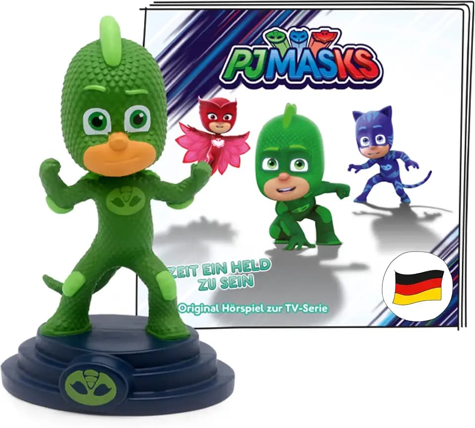 tonies Hörfigur für Toniebox, PJ Masks – Zeit EIN Held zu Sein, Hörspiel für Kinder ab 5 Jahren, Spielzeit ca. 78 Minuten
