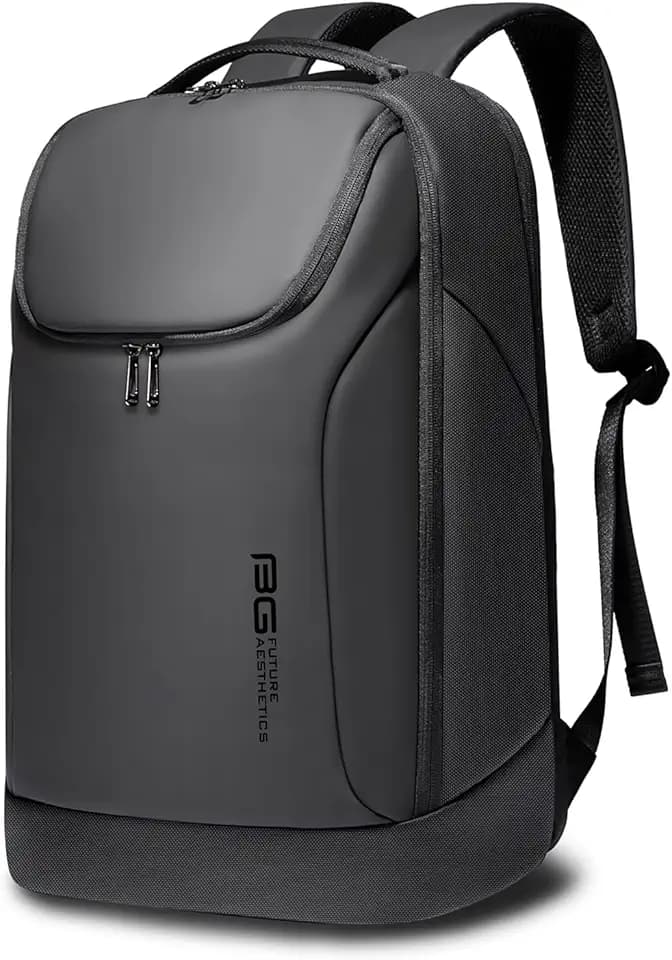 BANGE Business Smart Backpack Waterproof fit 15.6 Inch Laptop Backpack with USB Charging Port,Travel Durable Backpack, Black（no Usb）, L, Travel Backpacks