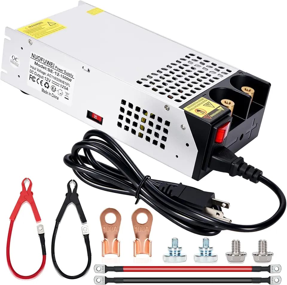 DC 12V 50A 600W Netzteil Transformator Schalternetzteil 110V/220V AC auf DC 12Volt Netzteil Transformator Adapter Trafo 12V 50A für LED Lichtleiste CCTV Kamera Sicherheitssystem Radio (2023 Upgraded)